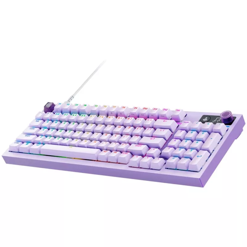 Logitech G316 X 98 laidinė žaidimų klaviatūra - alyvinė - US International - taktiliniai jungikliai