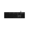 Logitech G512 Carbon mechaninė žaidimų klaviatūra - GX Brown Tactile, LIGHTSYNC RGB, USB prailginimas, aviacinio aliuminio korpusas, pilno dydžio