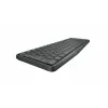 Logitech MK235 belaidė klaviatūra ir pelė, 2.4GHz RF, QWERTZ išdėstymas, juoda, USB imtuvas – 920-008031
