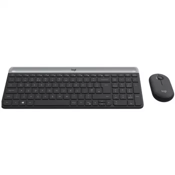 Logitech MK470 Slim Combo - grafitas
