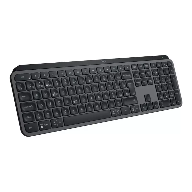 Logitech MX Keys S Wireless Keyboard - Graphite - Bluetooth
