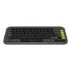 Logitech POP Icon Keys belaidė kompaktiška mechaninė klaviatūra, Blast Yellow