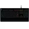 Logitech Prodigy G213 Prodigy žaidimų klaviatūra - RGB apšvietimas, QWERTY US English, atspari išsiliejimui, integruota riešo atrama