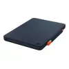 Logitech Rugged Combo 3 Touch for Education - klaviatūra ir dėklas su atverčiamu viršeliu - su jutikliniu kilimėliu - Apple Smart Connector - AZERTY - prancūzų - klasikinė mėlyna - skirta švietimui - skirta Apple 10,2 colių iPad