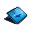 Logitech Rugged Combo 4 klaviatūros dėklas, skirtas iPad 10 kartos – klasikinė mėlyna (prancūzų AZERTY išdėstymas)