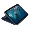 Logitech Rugged Combo 4c Touch Classic Blue (CH) klaviatūros dėklas su jutikliniu kilimėliu, skirtas iPad 7/8/9