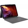 Logitech Rugged Folio su JAV tarptautine QWERTY klaviatūra, skirta Apple iPad 10 kartos (A2696) – Graphite, MIL-STD-810G apsauga nuo kritimo