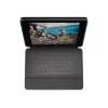 Logitech Rugged Folio su JAV tarptautine QWERTY klaviatūra, skirta Apple iPad 10 kartos (A2696) – Graphite, MIL-STD-810G apsauga nuo kritimo