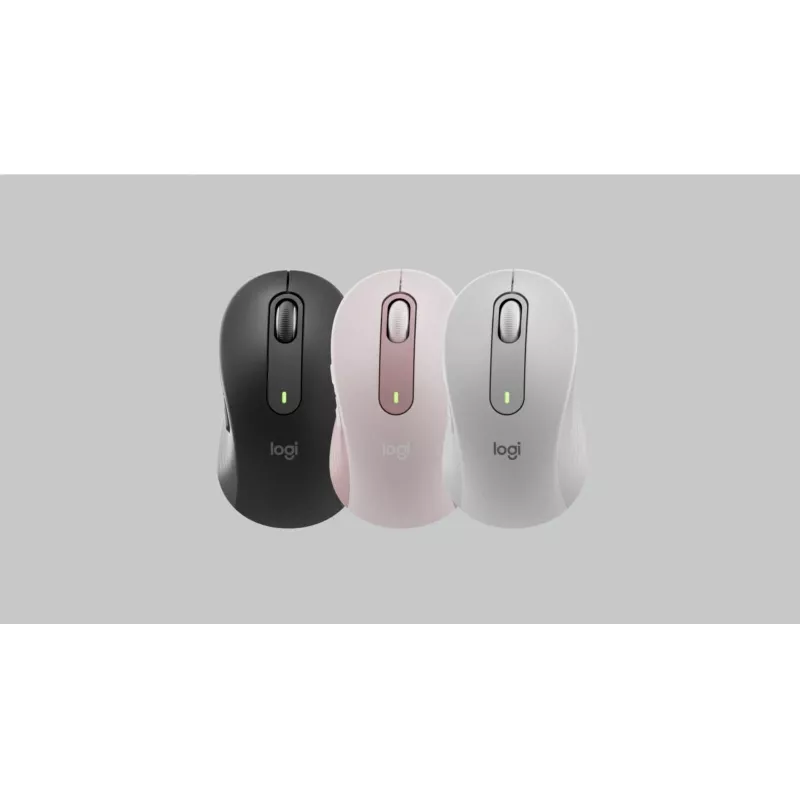 Logitech Signature M650 belaidė optinė pelė, didelė, off-white