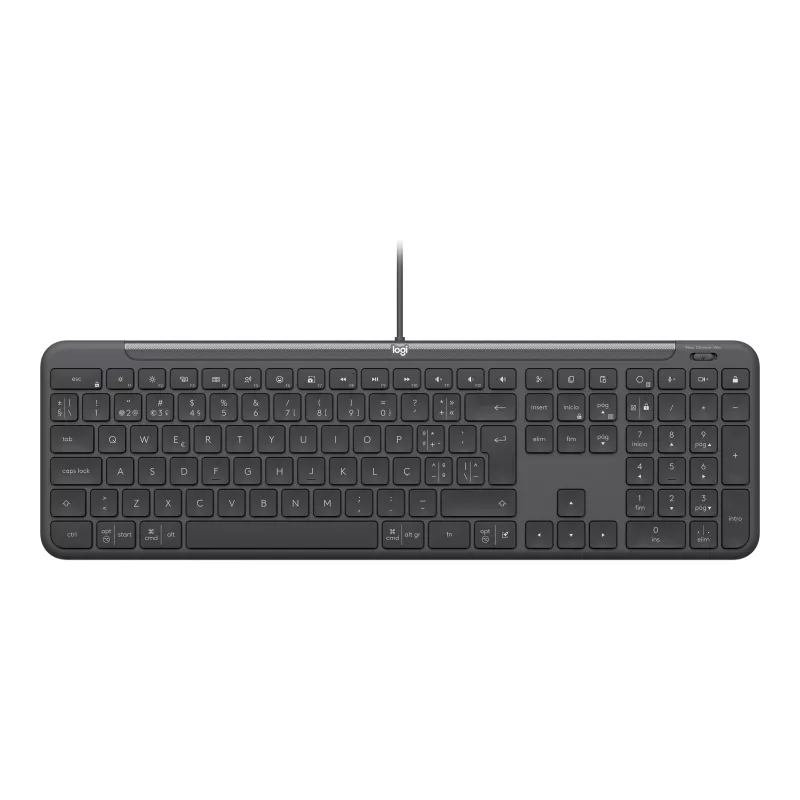 Logitech Signature Slim Wired K620 for Business klaviatūra - Graphite