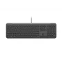 Logitech Signature Slim Wired K620 for Business klaviatūra - Graphite