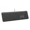 Logitech Signature Slim Wired K620 for Business klaviatūra, QWERTY išdėstymas, grafito spalva