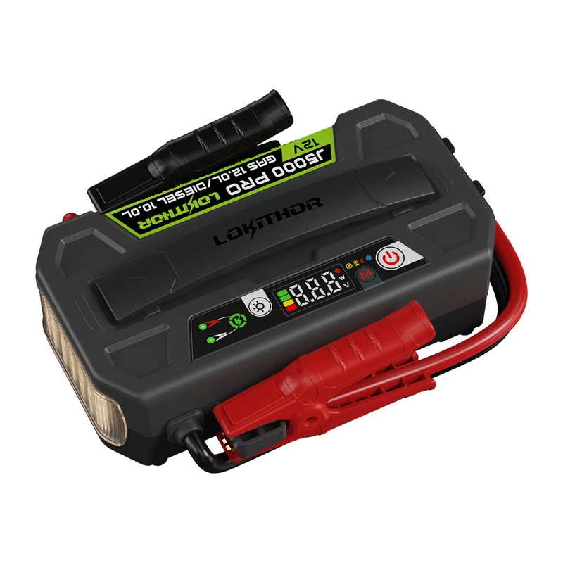 LOKITHOR J5000 PRO Užvedimo įrenginys, 99,84 Wh, 5000 A