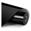 LOKLiK nuolatinės lipnios vinilo plėvelės blizgi juoda 30,5 x 180 cm (12 inch x 6 pėdų) - 1 ritinys