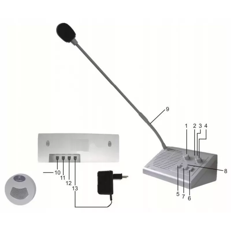 LONBON SD-2006DL+ Full-Duplex kasos aparato domofono sistema