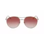 Longchamp LO133S-59770 moteriški drugelio formos akiniai nuo saulės, Havana rėmelis, rudi gradientiniai lęšiai, 59 mm