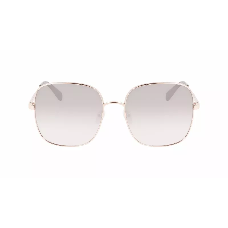LONGCHAMP LO159S-733 Moteriški drugelio formos akiniai nuo saulės Havana 59mm