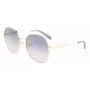 Longchamp LO161S-704 Moteriški akiniai nuo saulės, Havana rėmelis, rudi gradientiniai lęšiai, 59mm