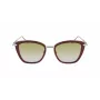 Longchamp LO638S-611 Moteriški katinuko formos akiniai nuo saulės, Havana rėmelis, rudi gradientiniai lęšiai, 52 mm