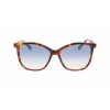 Longchamp LO708S-230 moteriški akiniai nuo saulės Havana Brown Gradient 57mm
