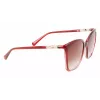 Longchamp LO710S-604 Moteriški akiniai nuo saulės Havana Brown Gradient 56 mm