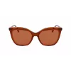 Longchamp LO729S Moteriški katės akies akiniai nuo saulės Havana rudi gradientiniai 55/17/140