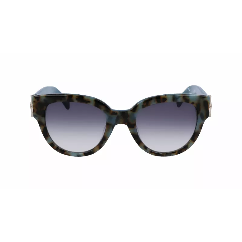 LONGCHAMP LO733S Moteriški stačiakampiai acetatiniai akiniai nuo saulės Havana Brown Gradient 52mm