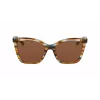 LONGCHAMP LO742S-N-211 Moteriški kvadratiniai acetatiniai akiniai nuo saulės Havana rudi gradientiniai 54mm