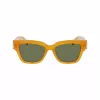 Longchamp LO745S-741 Moteriški akiniai nuo saulės Havana Acetate Square 53mm