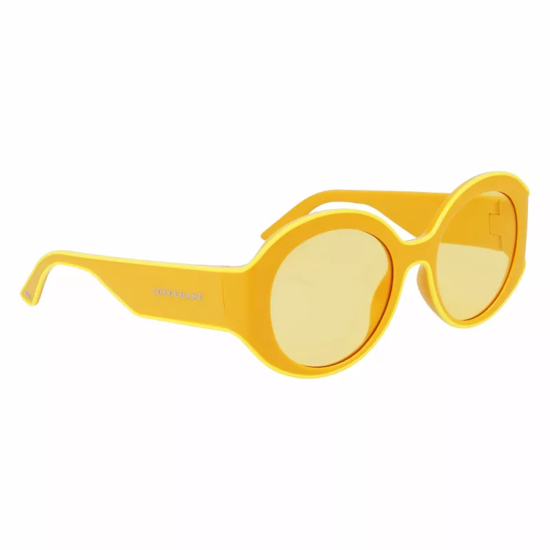 LONGCHAMP LO758S-741 Moteriški kvadratiniai acetatiniai akiniai nuo saulės Havana Brown Gradient 53mm