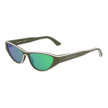 Longchamp LO761S5615318 Moteriški Akiniai nuo Saulės Havana Acetato Rėmelis Rudi Gradientiniai Lęšiai 56/15/140 mm
