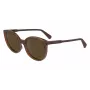 Longchamp moteriški drugelio formos akiniai nuo saulės LO739S5020206 Rudi acetatiniai rėmeliai Rudi gradientiniai lęšiai 50/20/140 mm