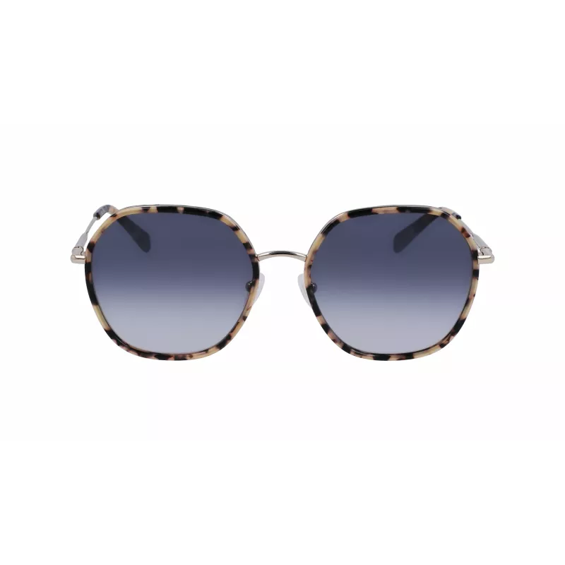 LONGCHAMP Moteriški katės akies akiniai nuo saulės LO163S-743 Havana Brown Gradient 58mm