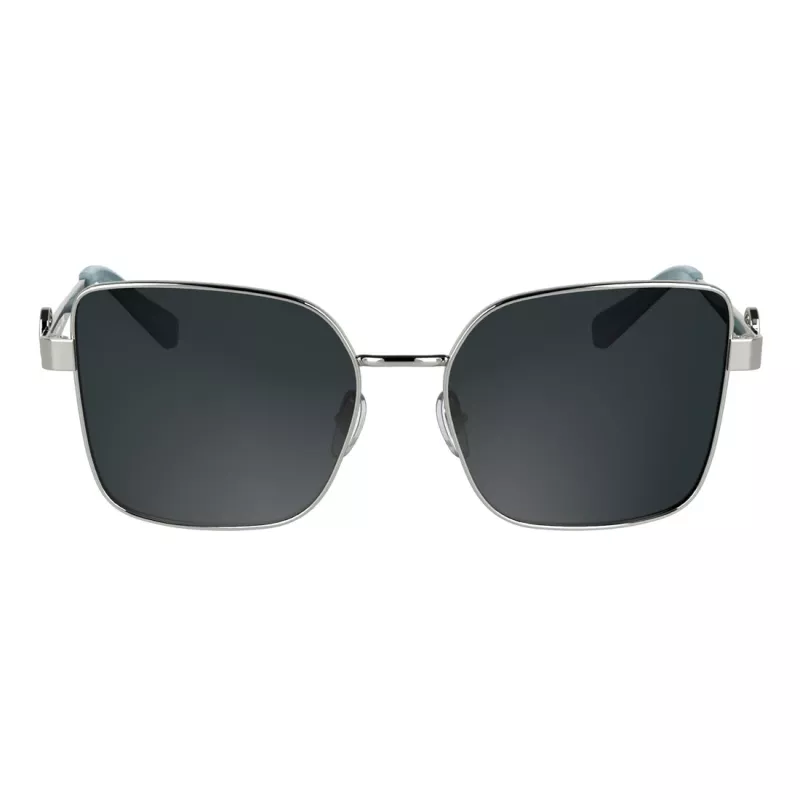 LONGCHAMP Moteriški katės akies akiniai nuo saulės LO181S5617044 - Havana acetato rėmelis, rudi gradientiniai lęšiai, 56 mm