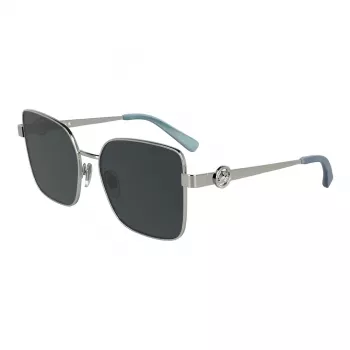 LONGCHAMP Moteriški katės akies akiniai nuo saulės LO181S5617044 - Havana acetato rėmelis, rudi gradientiniai lęšiai, 56 mm