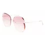 Longchamp moteriški LO160S716 drugelio formos akiniai nuo saulės Havana su gradientiniais pilkais lęšiais (65/17/140 mm)