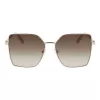 LONGCHAMP Moteriški LO173SN571570 Stačiakampiai Acetatiniai Akiniai nuo Saulės 57mm