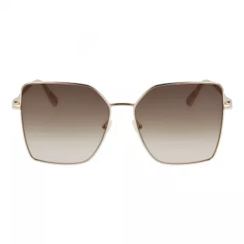 LONGCHAMP Moteriški LO173SN571570 Stačiakampiai Acetatiniai Akiniai nuo Saulės 57mm