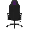 LORGAR CHA41 Ergonominė žaidimų kėdė Advanced, Premium audinys nuo dėmių, juoda/violetinė