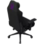 LORGAR CHA41 Ergonominė žaidimų kėdė Advanced, Premium audinys nuo dėmių, juoda/violetinė