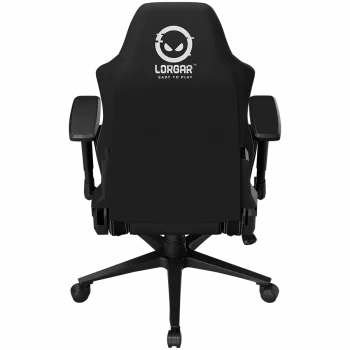 LORGAR CHA41 Ergonominė žaidimų kėdė Advanced, Premium dėmėms atsparus audinys, juoda/balta