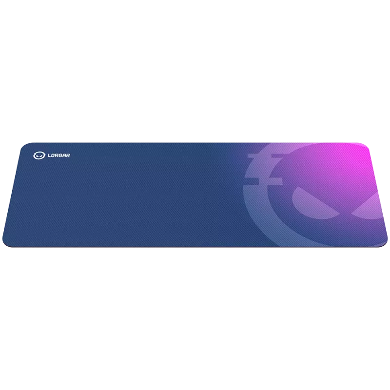Lorgar Main 139 Gaming Mouse Pad - High-Speed Surface, Purple Anti-Slip Rubber Base, 900x360x3mm