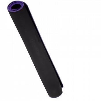 LORGAR RX1FM Sim Racing Floor Mat Advanced, Stitched Edge, 1700x700x3 mm, Juoda/Violetinė
