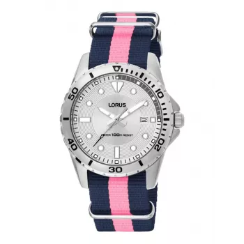 Lorus Men's Quartz Watch RS937AX4 Stainless Steel 43mm Black Dial
