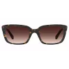 LOVE MOSCHINO moteriški akiniai nuo saulės MOL042S086F3H - Havana rėmelis iš acetato, rudi gradientiniai polikarbonato lęšiai, 53/17/145 mm