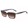 LOVE MOSCHINO moteriški akiniai nuo saulės MOL042S086F3H - Havana rėmelis iš acetato, rudi gradientiniai polikarbonato lęšiai, 53/17/145 mm