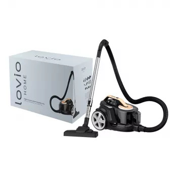 Lovio LVCVC003 VacuuFlex L Plus Nešiojamas automobilinis dulkių siurblys 12V 120W 5000Pa Juodas