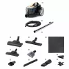 Lovio LVCVC003 VacuuFlex L Plus Nešiojamas automobilinis dulkių siurblys 12V 120W 5000Pa Juodas
