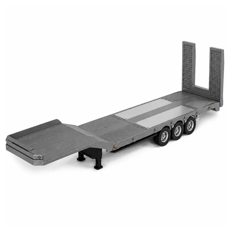 Žemos platformos priekaba Scania 770S Huina pilka 1:18