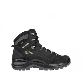 LOWA Renegade EVO GTX Mid vyriški žygio batai - juoda/smėlio
